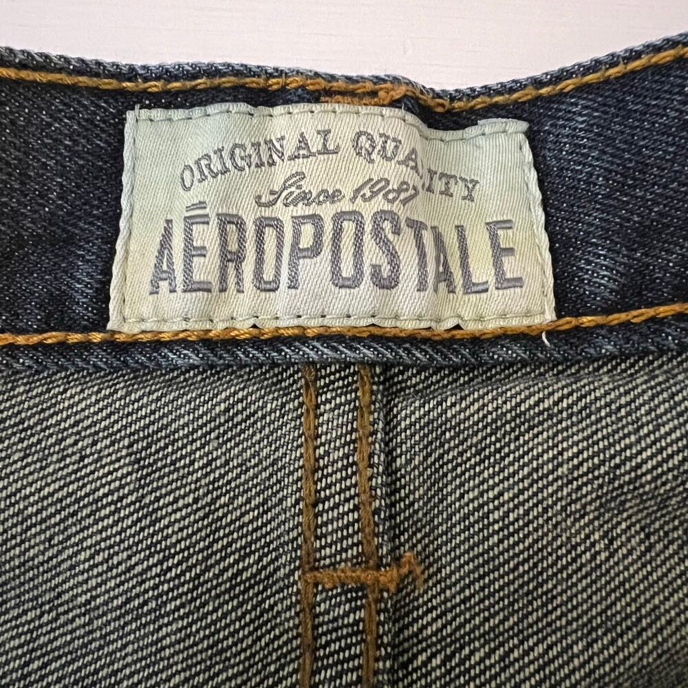 Aeropostale Relaxed Fit Distressed Jeans | Men's Size 36x32 - Picture 4 of 9